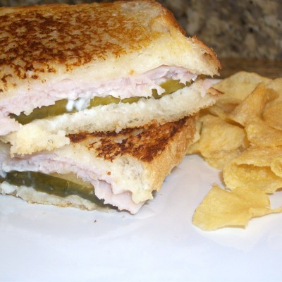 Grilled Turkey & Cheese Sandwiches