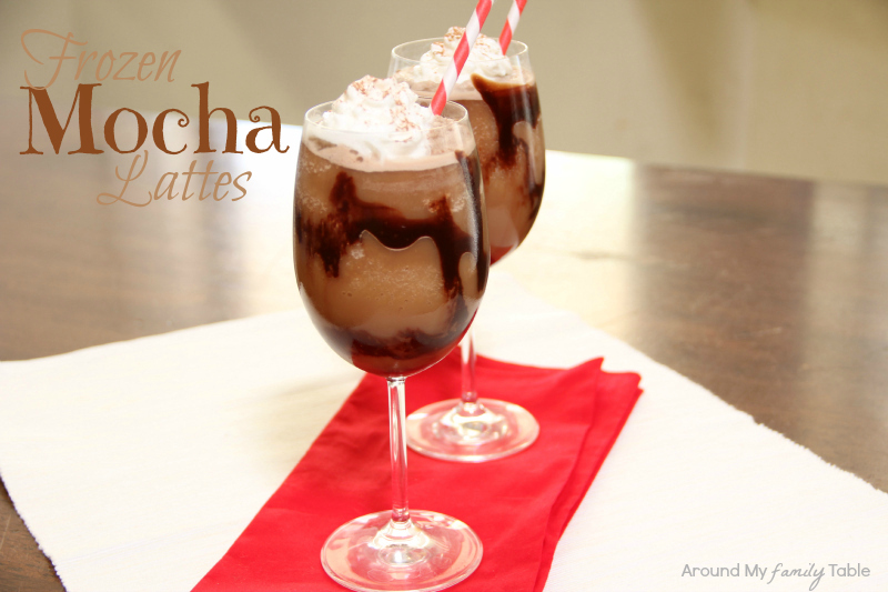 frozen mocha lattes