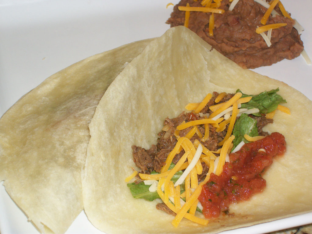 Spicy Taco Meat Around My Family Table