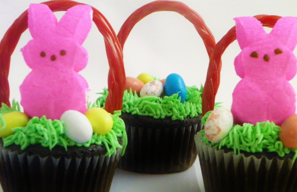 Easter Basket Cupcakes