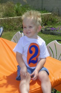 Blue & Orange Birthday Party