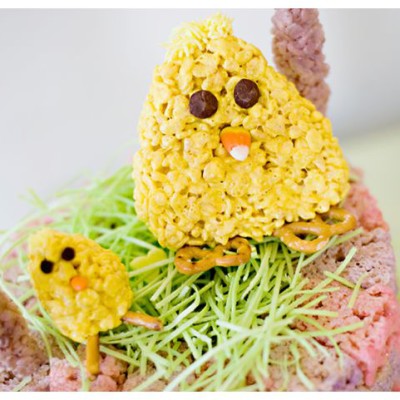 Easter Rice Krispies Chicks