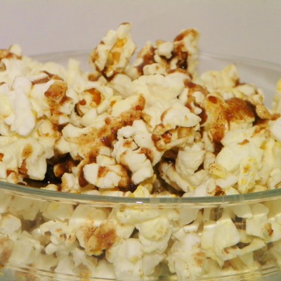 Cinnamon Roll Popcorn