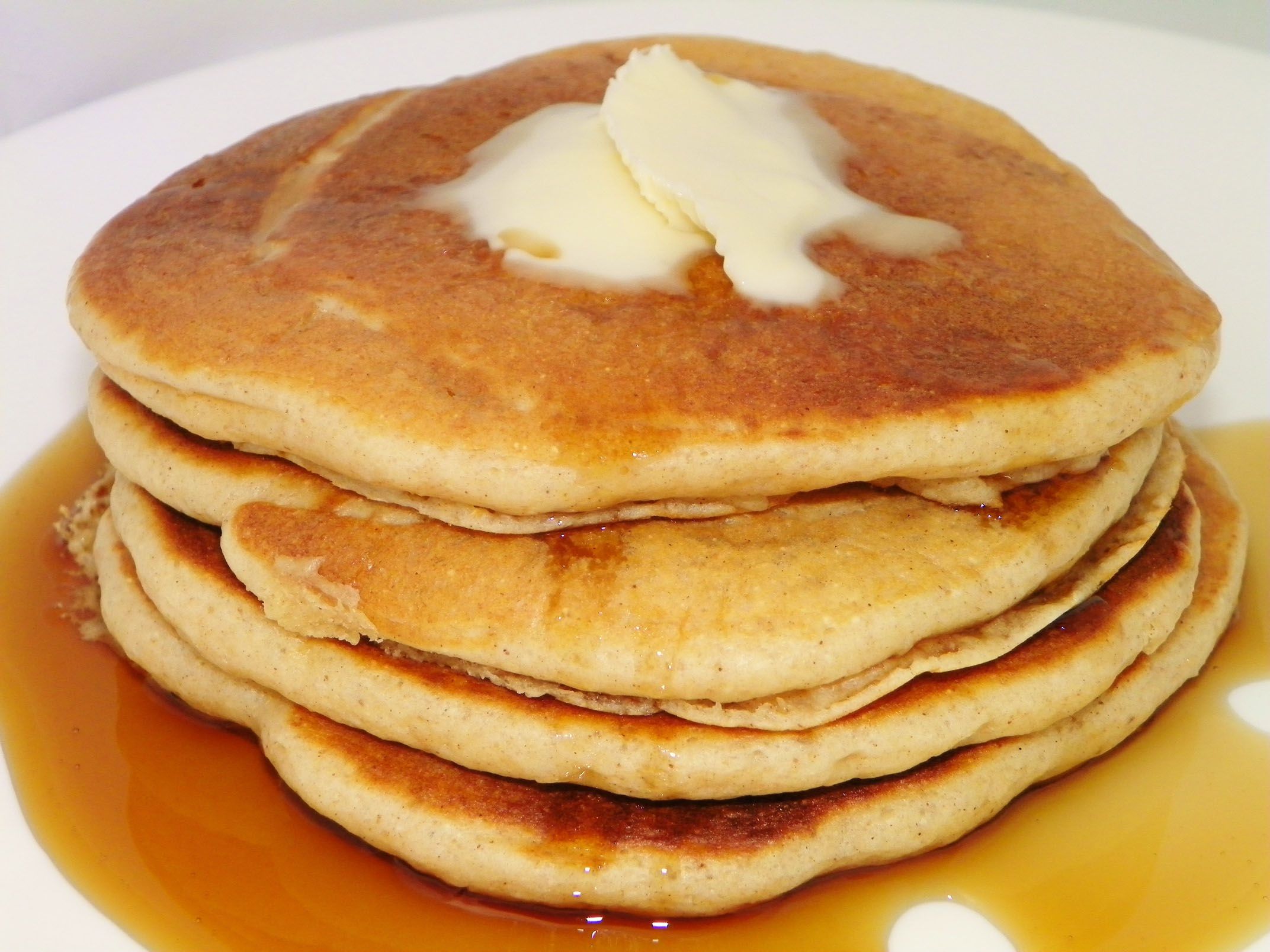 Whole Wheat Blender Pancakes Around My Family Table