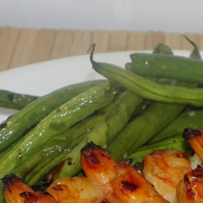 Grilled Green Beans