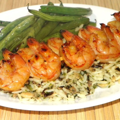 Sweet Asian Grilled Shrimp