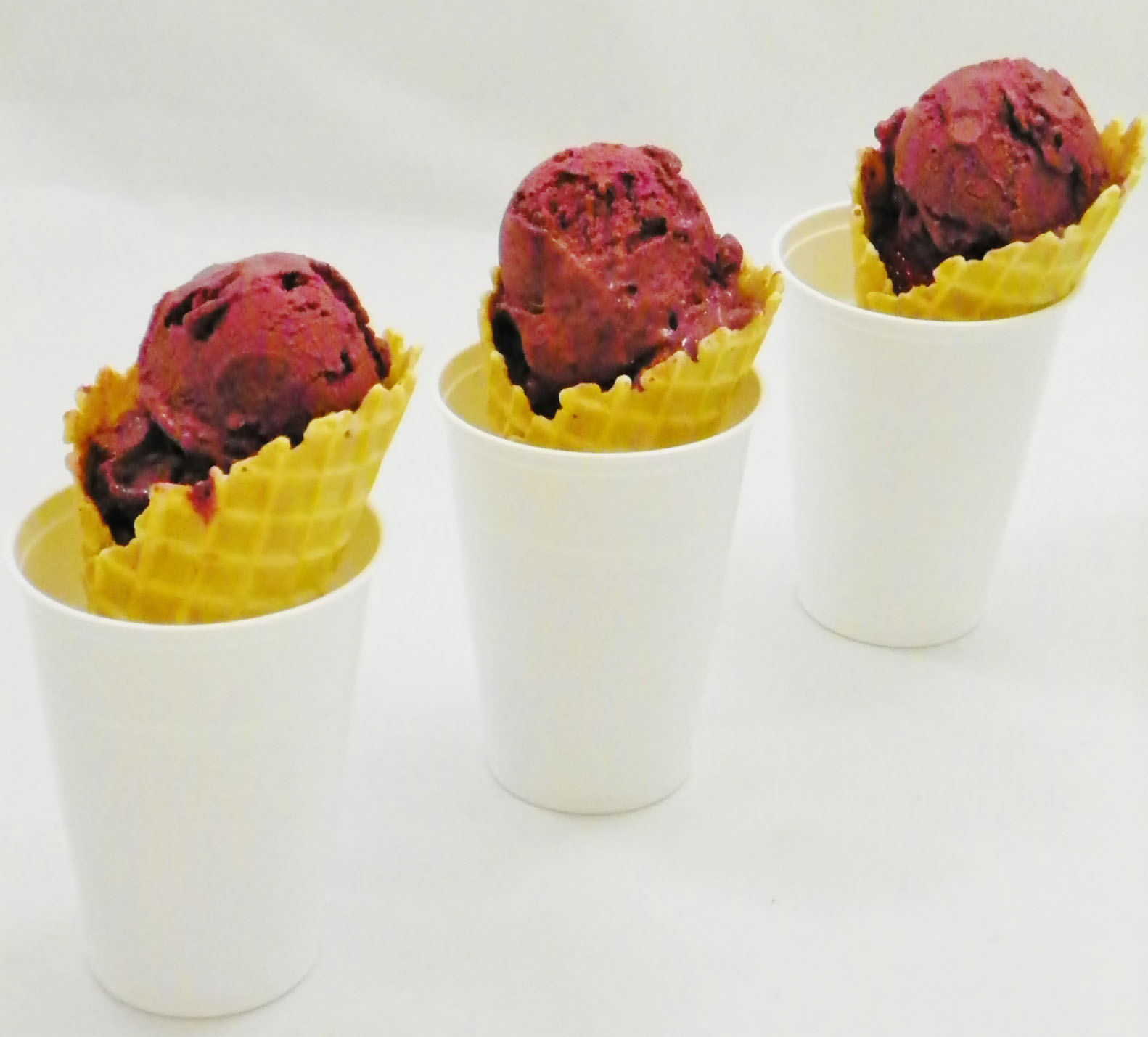 Fresh Fruit Ice Cream Around My Family Table