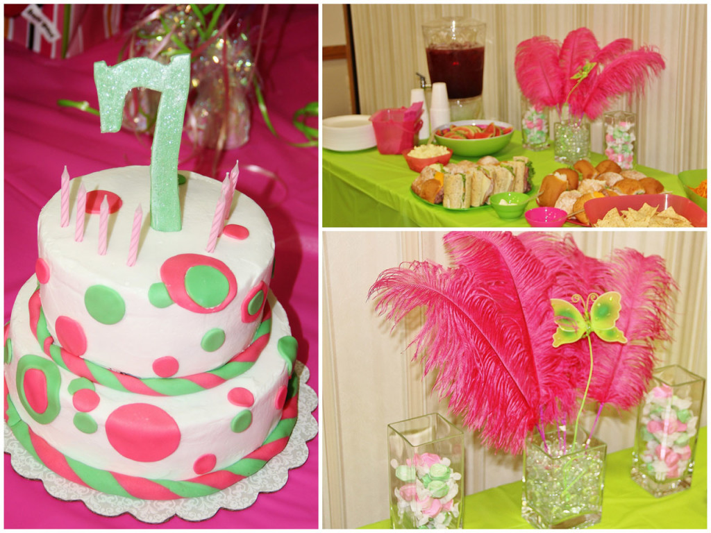 Pink & Green Birthday Party Pink & Green Birthday Party