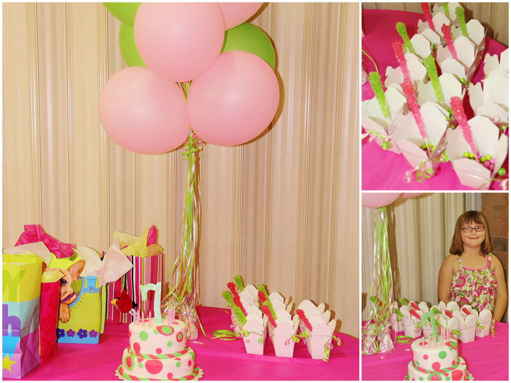 Pink & Green Birthday Party