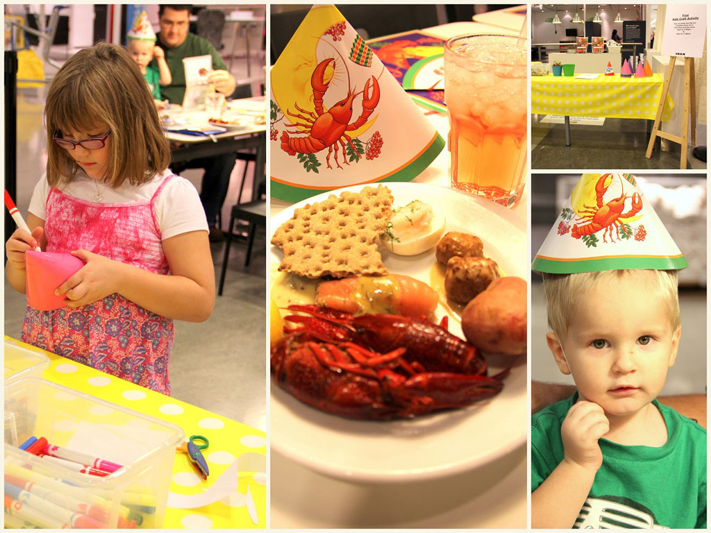 IKEA Crayfish Party Around My Family Table