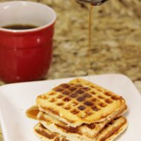 Sunday Morning Homemade Waffles