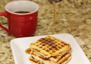 homemade waffles