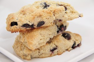 blueberry scones