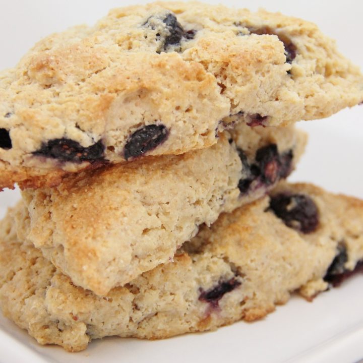 blueberry scones