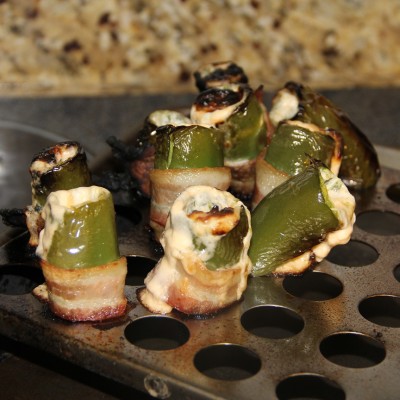 Bacon Wrapped Jalapeno Poppers