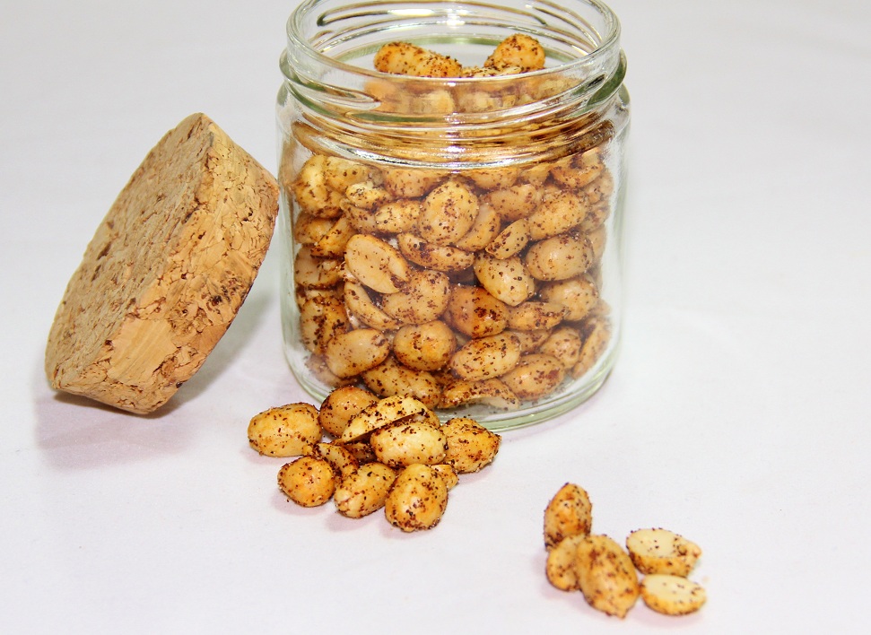 Hot & Spicy Peanuts Around My Family Table