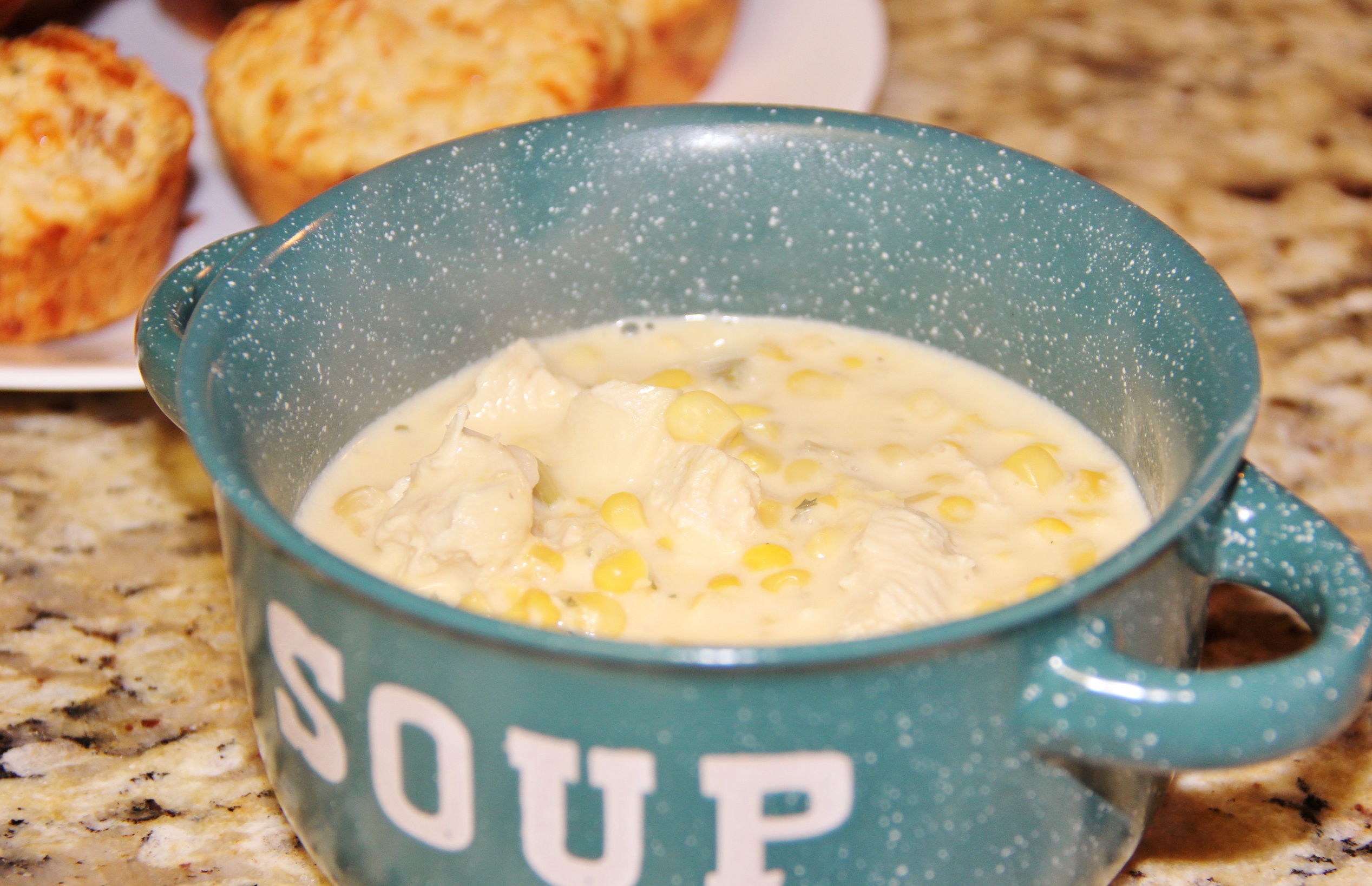 Chicken and Corn Soup Around My Family Table