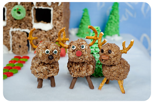 Rice Krispies Winter Wonderland Reindeer