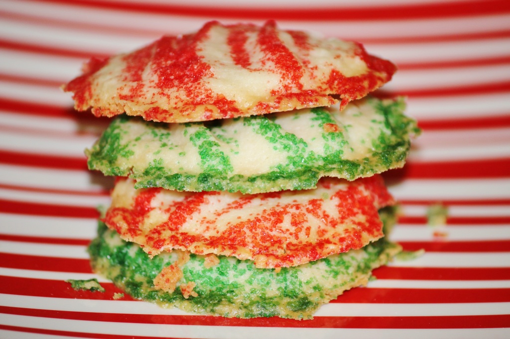 Christmas Buttercrisp Cookies