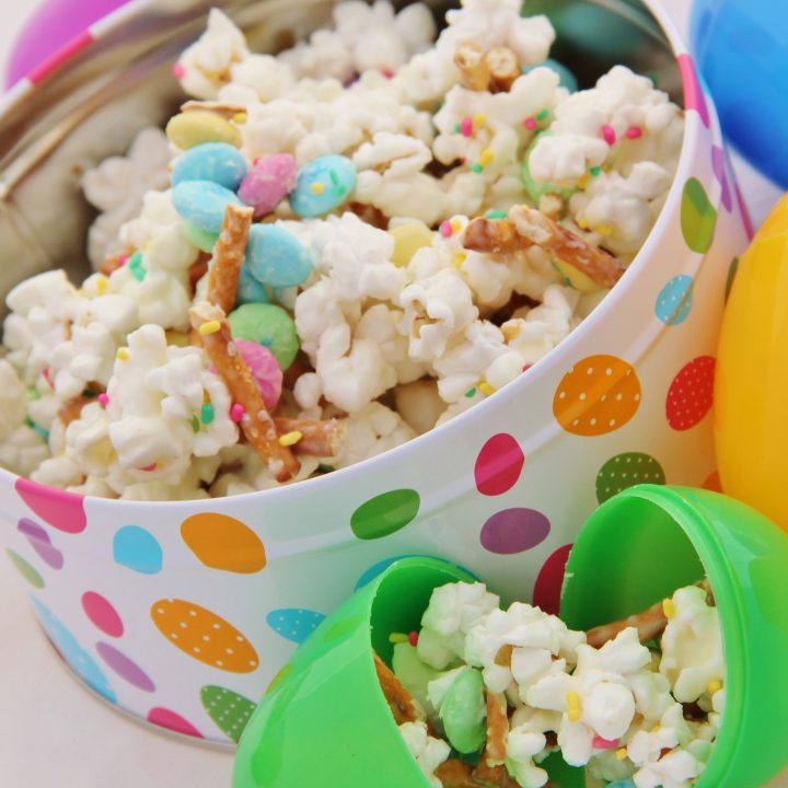 sweet and salty spring snack mix