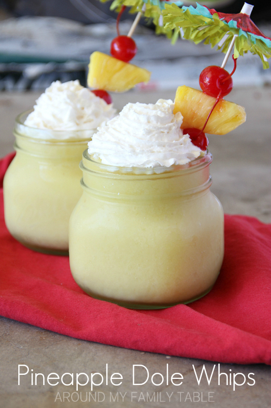 Recreate one of the most popular Disney treats at home with this copycat recipe for Pineapple Dole Whips!