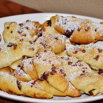 Nutella & Bacon Crescent Rolls