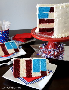 Patriotic Layer Cake