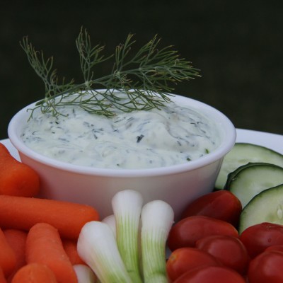 Garlic Dill Veggie Dip