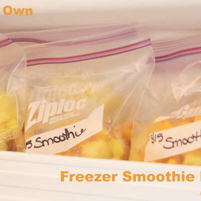 Freezer Smoothie Packets