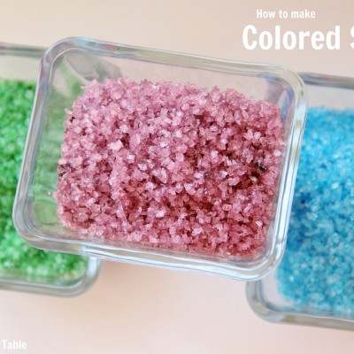 How to Make Colored Sugar