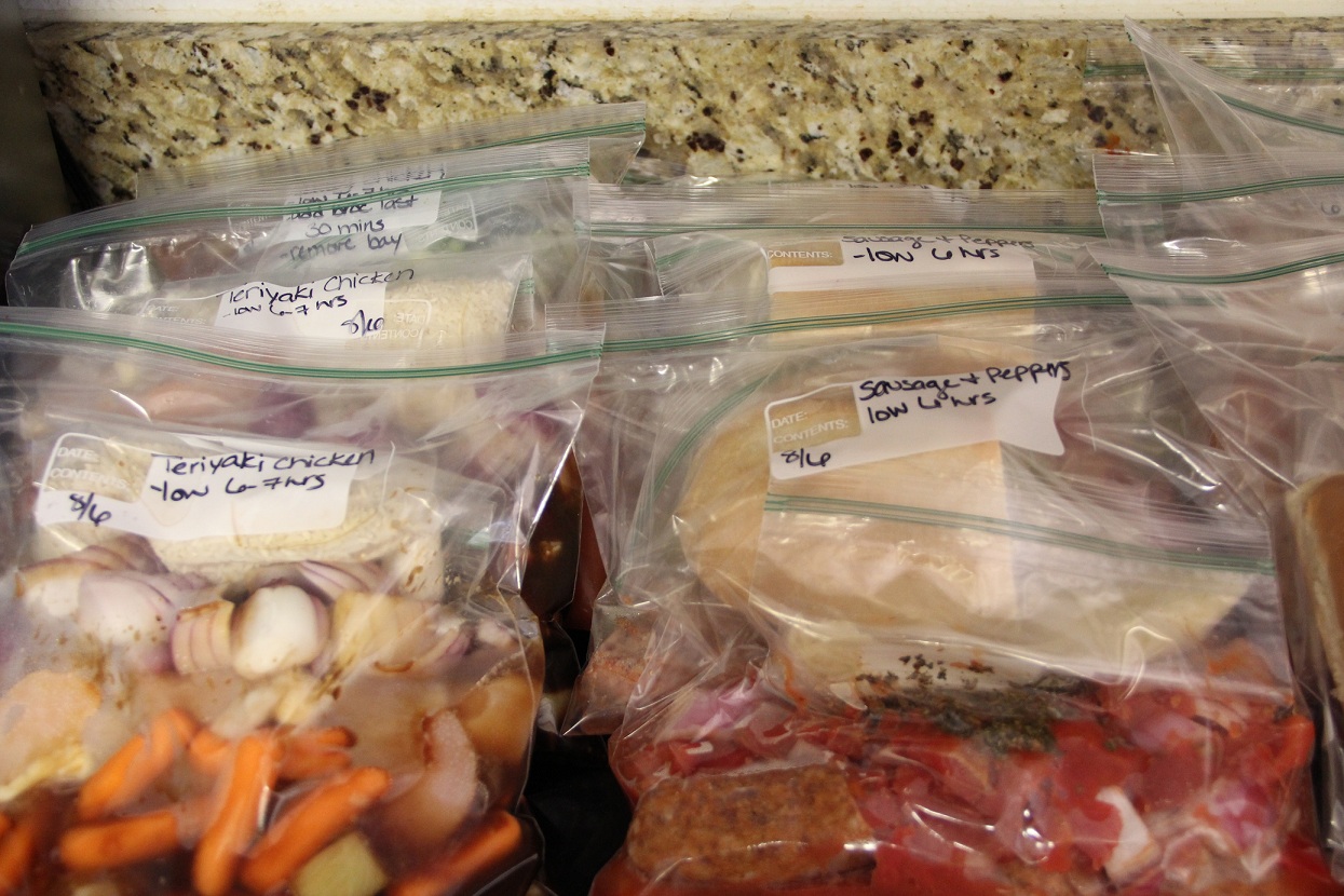 Freezer Meal Packets - Around My Family Table