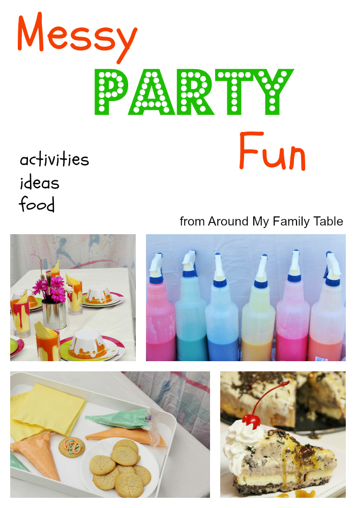 Messy Party Ideas and Recipes
