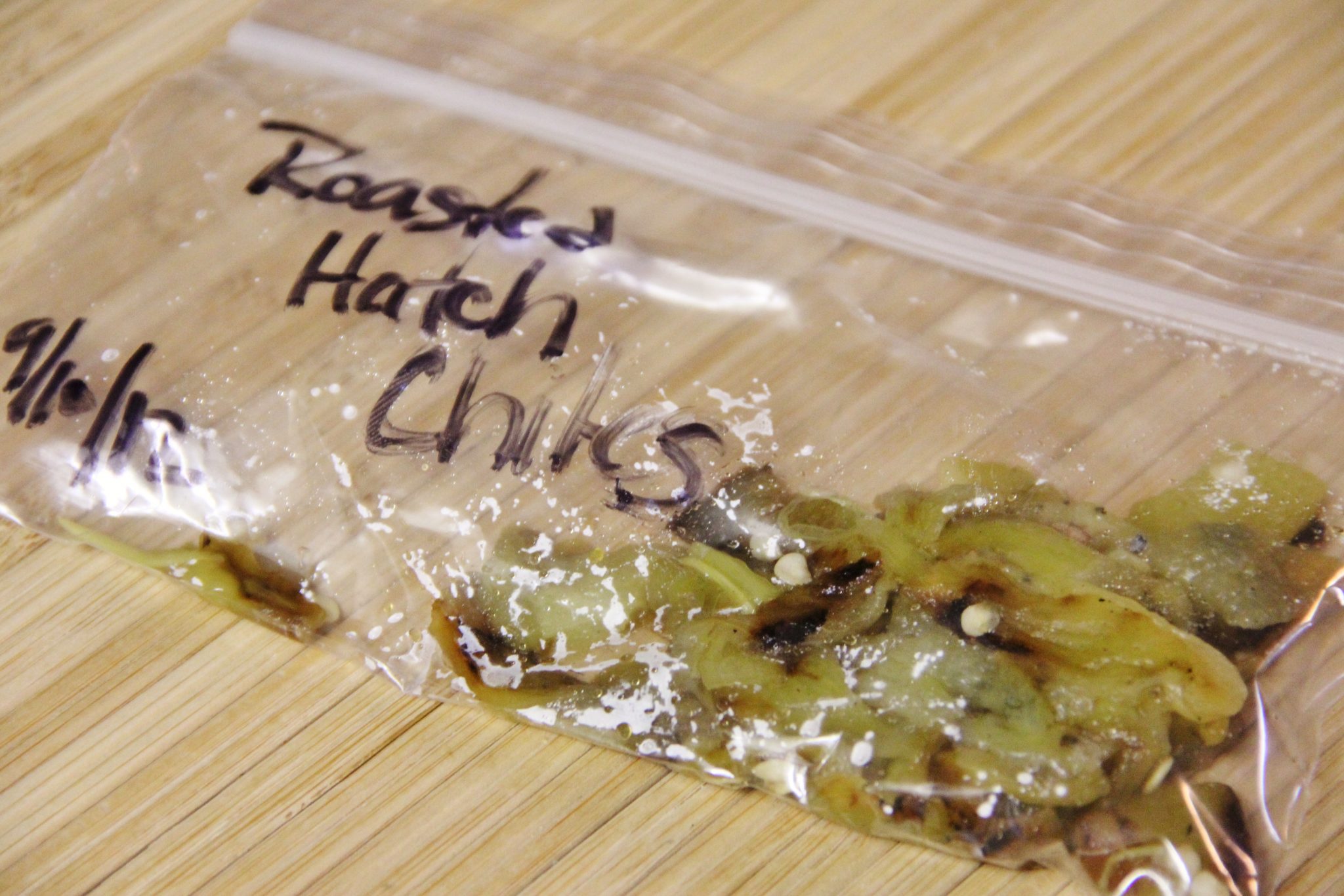 Roasted Green Chiles