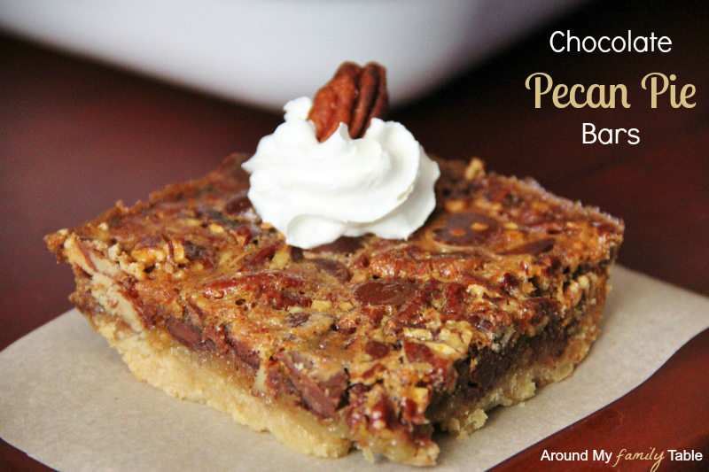 Chocolate Pecan Pie Bars