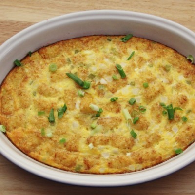 Sausage and Tater Tot Breakfast Casserole