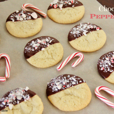 Chocolate Peppermint Cookies