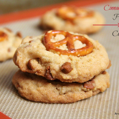 Cinnamon Chip Pretzel Cookies