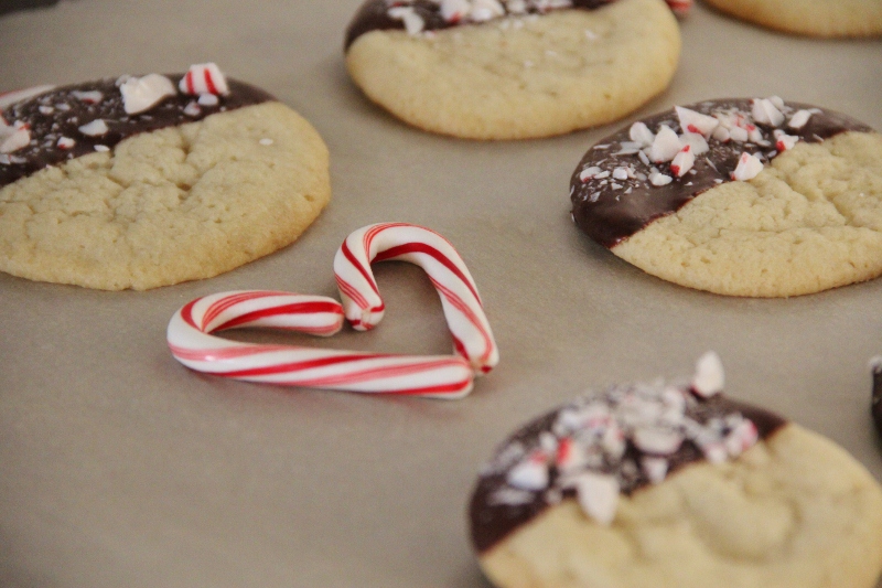 Chocolate Peppermint Cookies