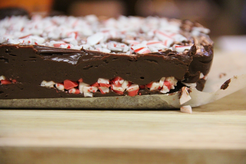 Classic Chocolate Peppermint Fudge