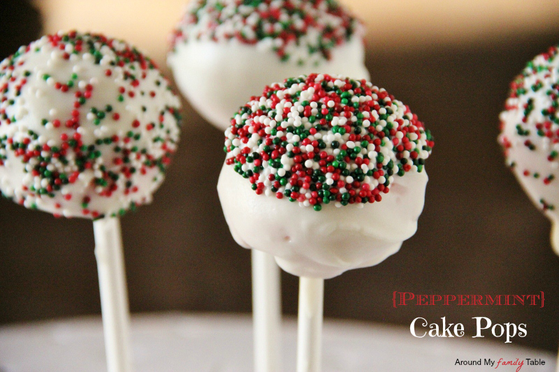 Peppermint Cake Pops