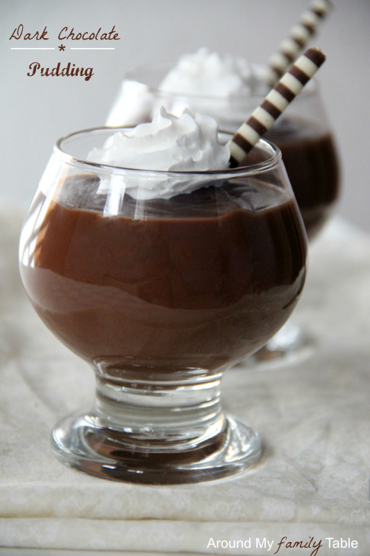 Vegan Dark Chocolate Pudding 