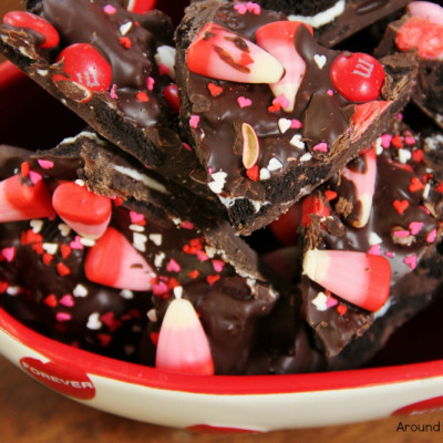 Valentine Cookie Bark