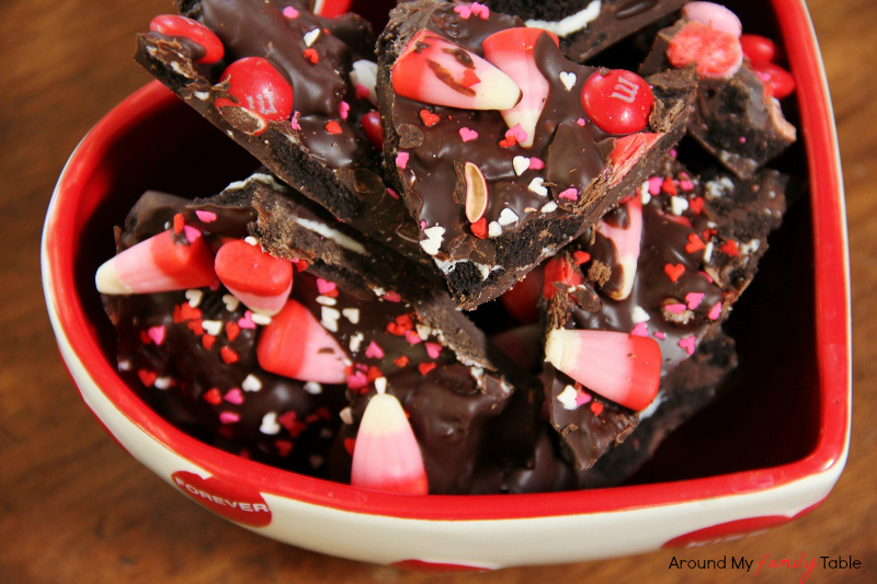 Valentine Cookie Bark