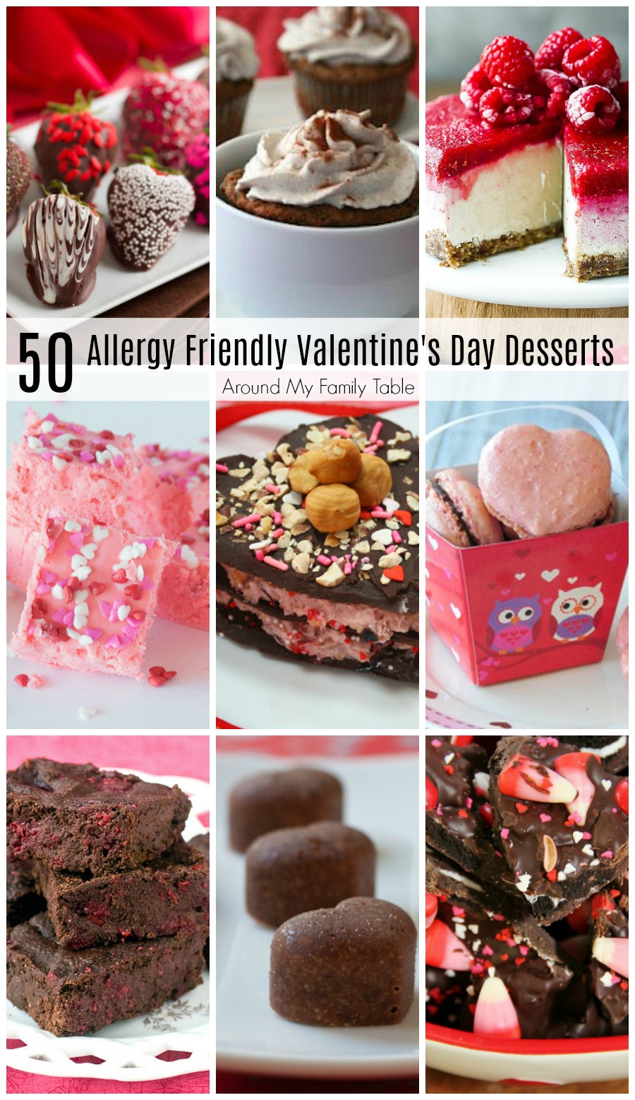 Valentineâ€™s Day is quickly coming up! Â These decadent Allergy Friendly Valentine's Desserts are sure to satisfy your sweet tooth.