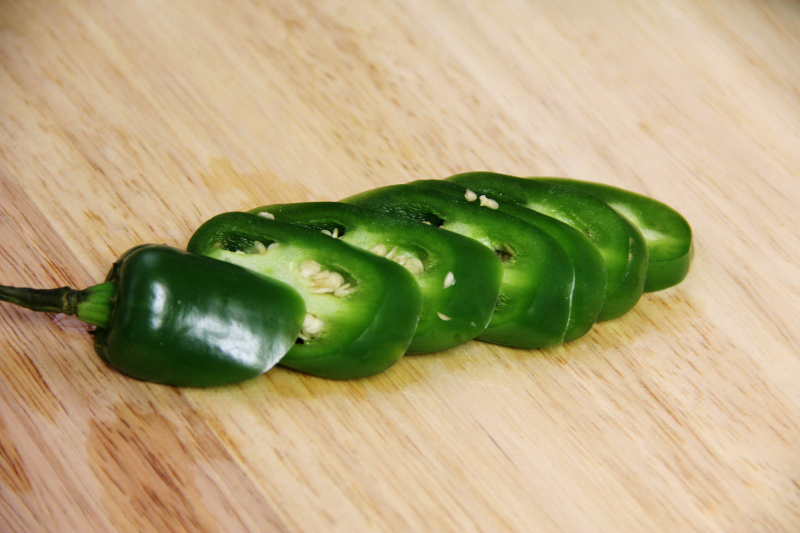 sliced jalepeno