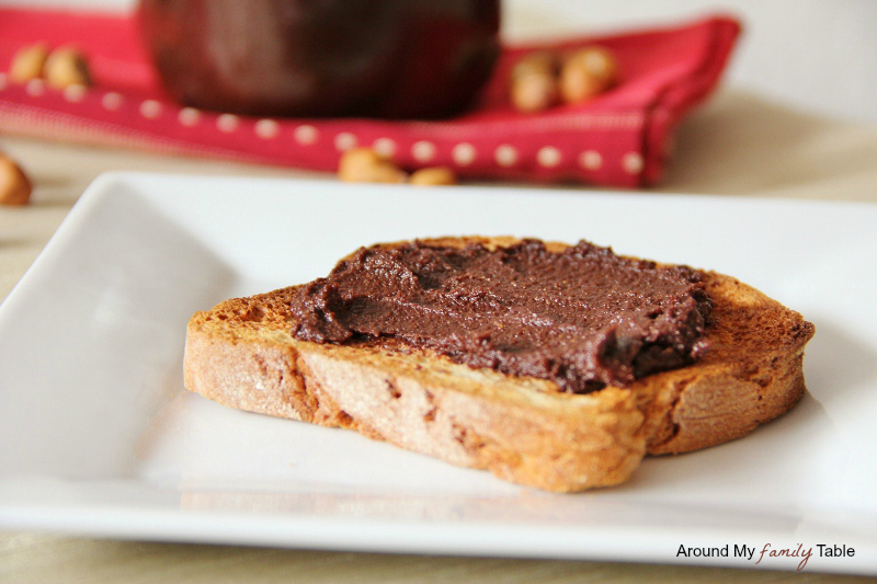 Homemade Dairy Free Hazelnut Spread