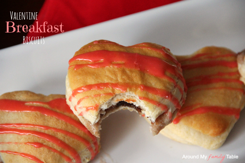 Valentine Breakfast Biscuits 