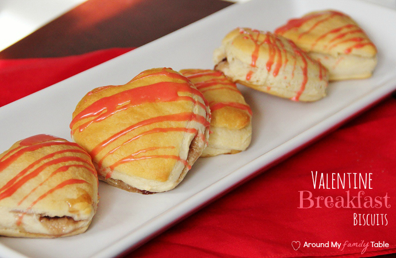 Valentine Breakfast Biscuits