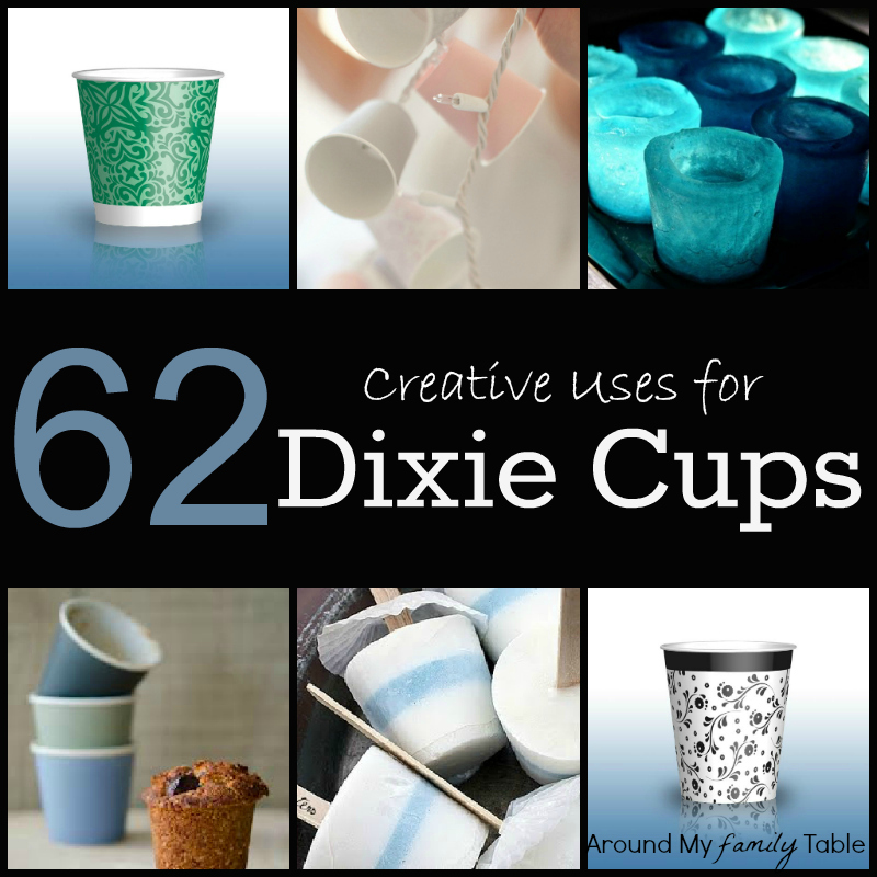 62 Creative Uses for Dixie Cups - Around My Family Table