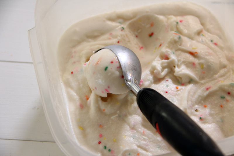 Cake Batter Ice Cream